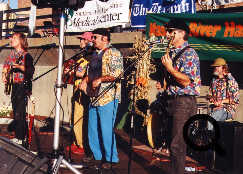 Crawdad Wranglers perform at the Nashua River Harvest Festival, New Hampshire