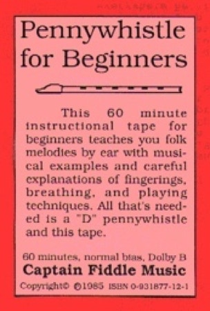 Cover of Pennywhistle for Beginners cassette by Ryan Thomson