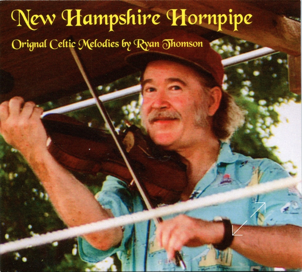 Cover image of the New Hampshire Hornpipe CD by Ryan Thomson